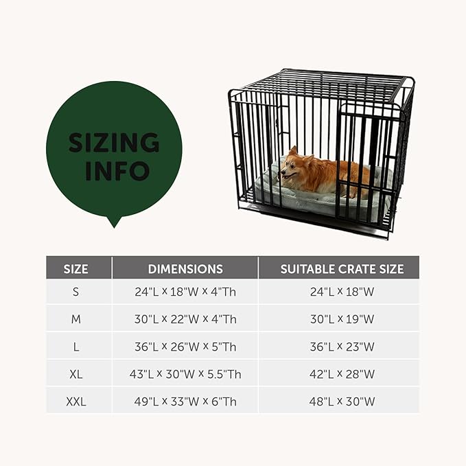 BALANCE Dog Bed Orthopedic Washable, Waterproof Medium Dog Bed with Removable and Washable Cover Dog Bed Medium Size Dog with Non-Slip Bottom Pet Couch Sofa Dog Beds