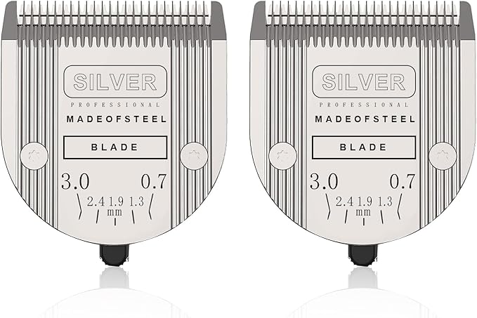 5 in 1 Replacement Blades Compatible with WAHL Bravura .Chromado,Creativa,Figura Dog Clippers for Dogs Grooming(2 Packs