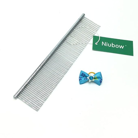 Pet Grooming Tools - Stainless Steel Pet Comb for Dogs and Cats 7-1/2 Inch