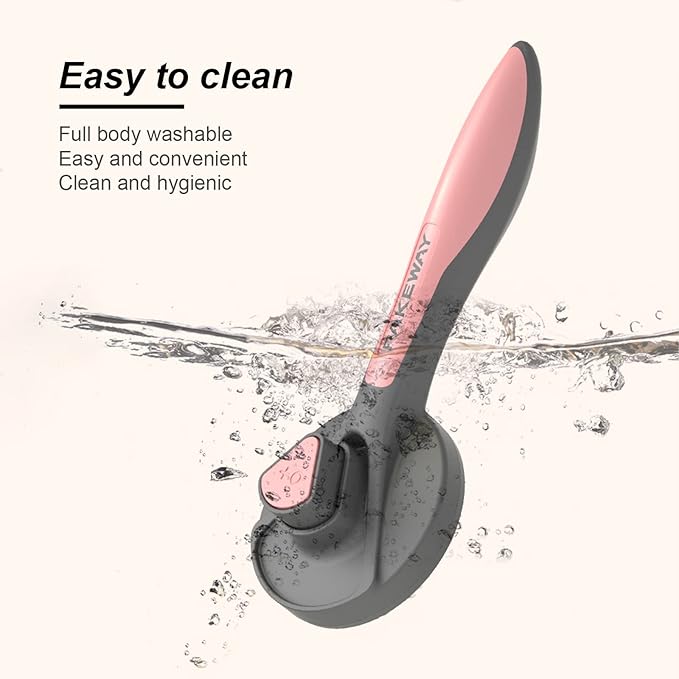 Pet Grooming Brush, Self Cleaning Slicker Brush, Removes Loose Hair & Tangles, Skin Friendly & Promotes Circulation, for Cats and Dogs with Short, Medium & Long Hair (2Pack, Green & Pink)