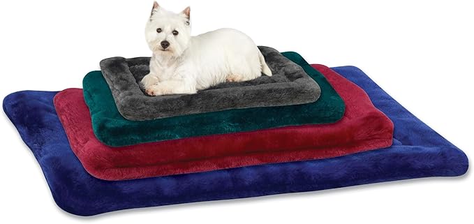 Plush Mats - Versatile and Comfortable Mats for Dogs and Cats - XX-Large, 41"L X 27"W, Gray