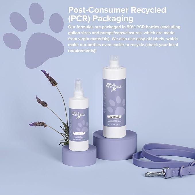 Calming Lavender Mint Shampoo, Botanical-Infused Dog Shampoo, 16.9 fl. Oz