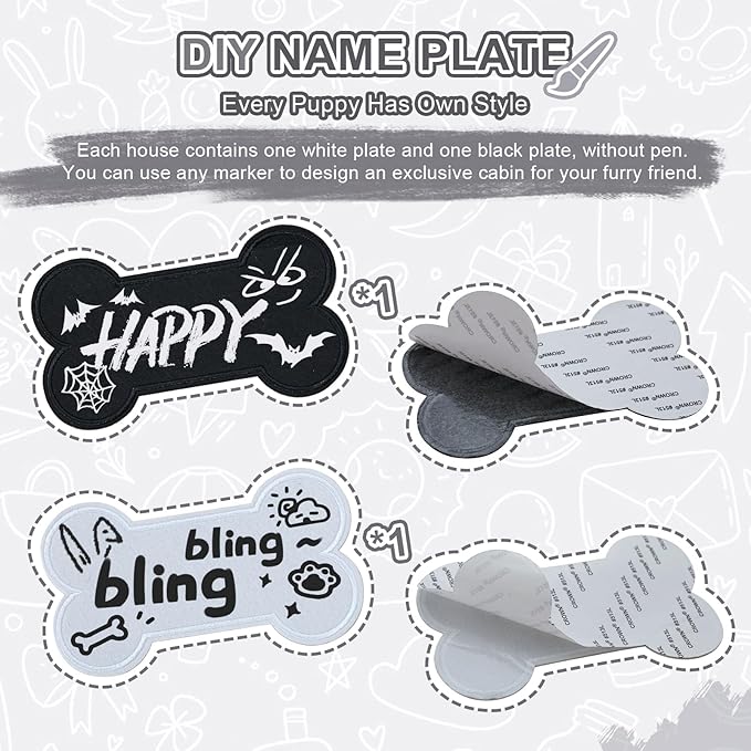 Jiupety Indoor Dog House with Frame, Large Dog Cave Bed, Insulated Cozy, Suitable for 15-30 lb, Large (20"×18"×18"), Gray