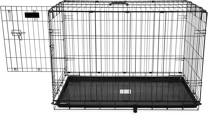 Precision Pet Products One Door Provalue Wire Dog Crate, 36 Inch, For Pets 50-70 lbs, With 5-Point Locking System