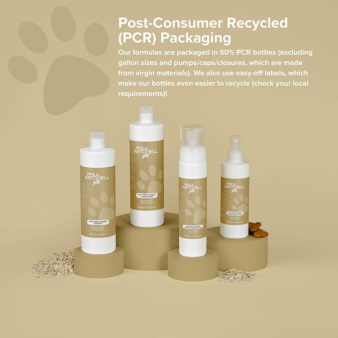 Soothing Oatmeal Shampoo, Gentle Formula, Dog Shampoo, 16.9 fl. Oz