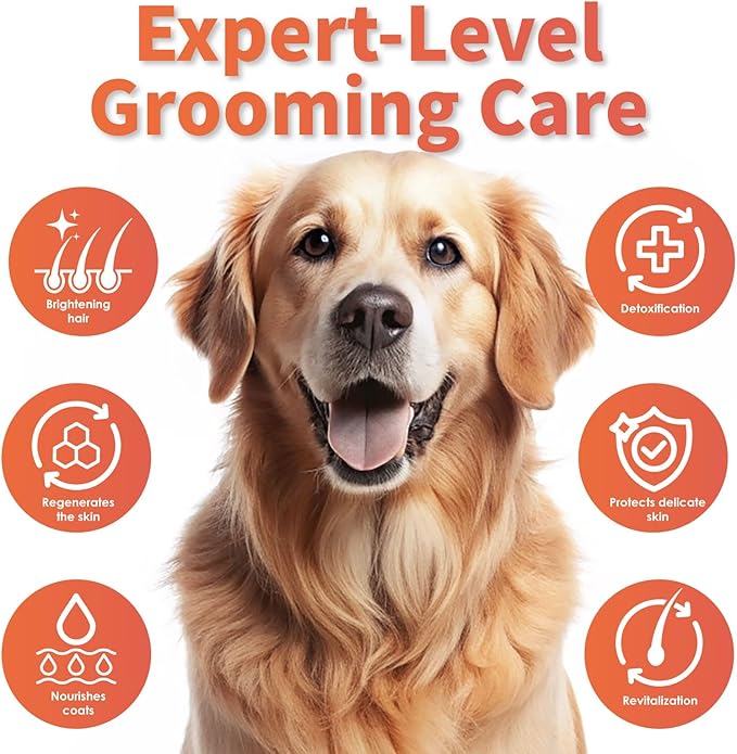 Arf Arf Oatmeal Dog Conditioner for Sensitive Skin - Moisturizing Formula for Dogs & Puppies, Detangling & Anti-Itch Care, 16oz