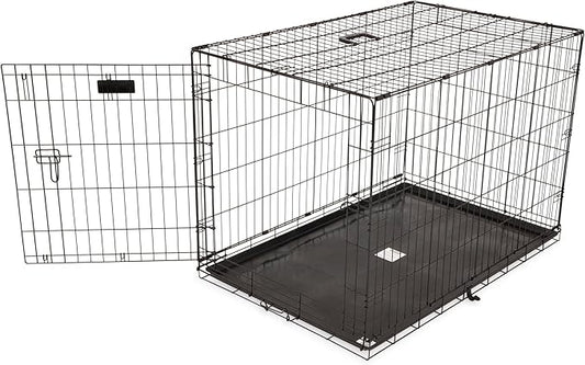 Precision Pet Products One Door Provalue Wire Dog Crate, 42 Inch, For Pets 70-90 lbs, With 5-Point Locking System