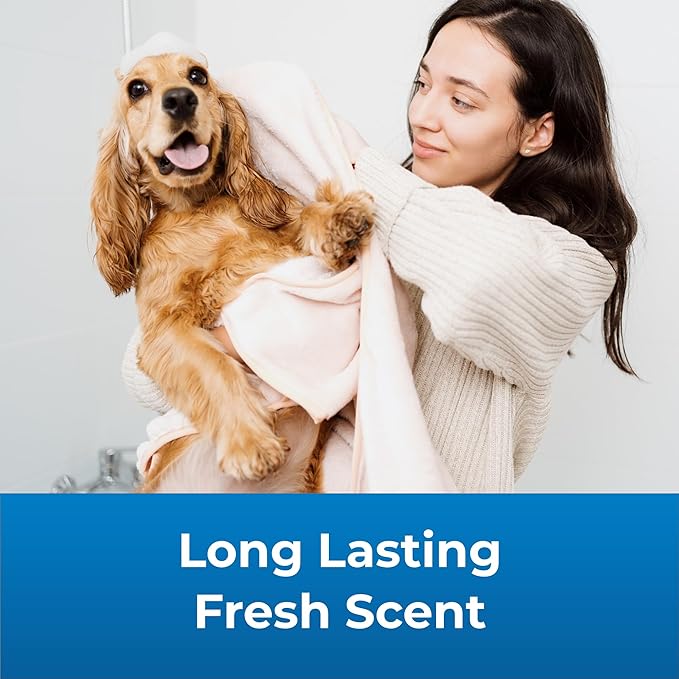 Pet-Ag Fresh ’n Clean Oatmeal ’n Baking Soda Shampoo, Tropical Breeze Scent (18 oz) + Oatmeal ’n Baking Soda Conditioner, Tropical Breeze Scent (18 oz)