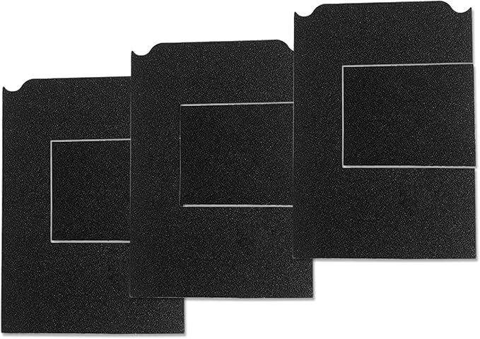 Self Adhesive Emery Paper, Dog Scratch Pad with Drawer Replaceable Stickyback Sandpaper Nail Files for Pet Manicure 80Grit 10 * 14.2 inches 3pack