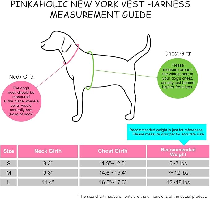 Pinkaholic New York Chyanne Vest Harness - Beige - L (NAWD-HB7728-BE-L)