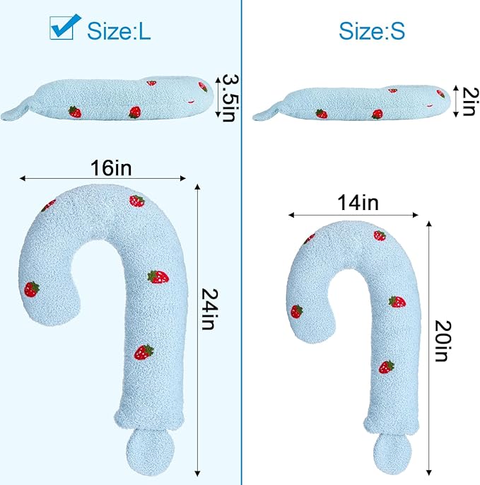Mity rain Dog Pillow, Question Mark Dog Calming Pillow for Spin, Ultra Soft High Density Dog Neck Pillow for Joint Relief Sleeping Improve, Pet Calming Pillow Toy for Small/Medium/Large Dogs (Large)