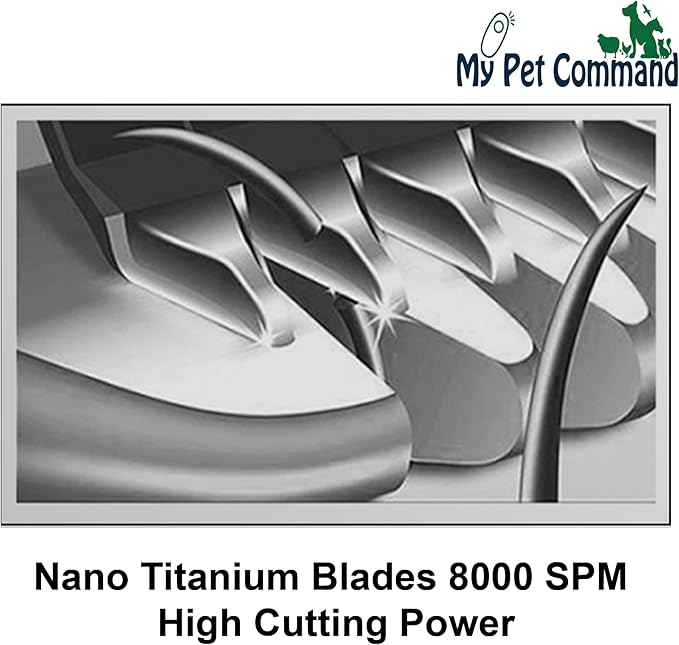 My Pet Command Replacement or Additional Blades/Guides for Cordless Pet Clipper Model Number MPC15DS