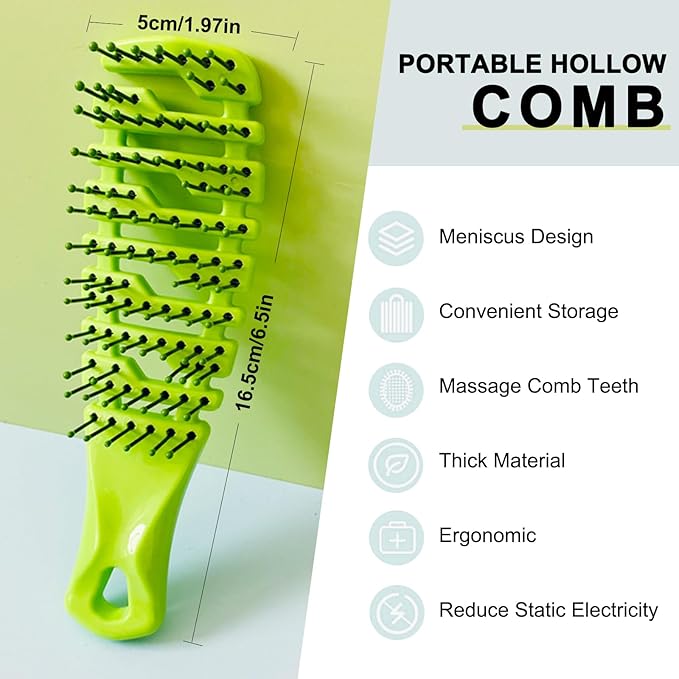 Ridge Design Puppy Brush, Soft Bristle Gentle Grooming Tool, Pet Hair Care, Suitable Small Dog : Yorkie, Maltese, Shih Tzu, Maltipoo (Green)