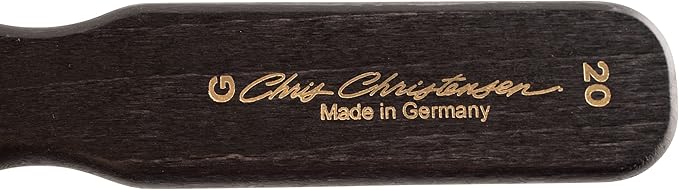 Chris Christensen 20mm Dog Brush, Gold Series, Groom Like a Professional, Gold-Plated Stainless Steel Pins, Perfect for Fragile Coats, 30% More Pins, Ground and Polished Tips