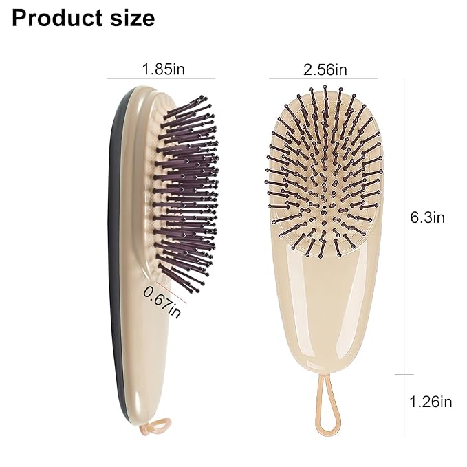 Cat Dog Grooming Brush, Puppy Hair Brush Air Cushion Shedding Comb Hair Removal Comb for Short and Long Hair Haired Pets Massage, Navy Blue