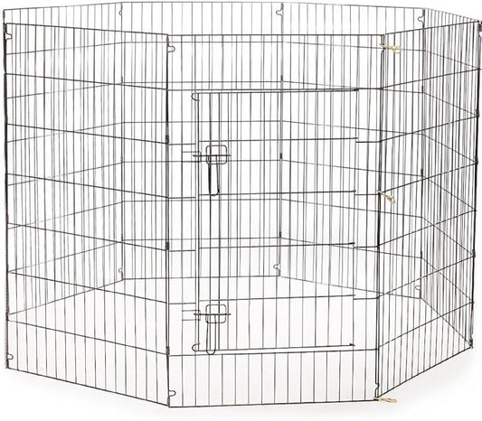ProSelect Everlasting Exercise Dog Pen – Durable Construction in Secure Pen for Dog Shows or Backyard, 24x18” Panel Size