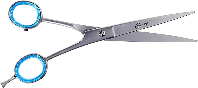 Kenchii Show Gear Grooming Scissors, Dog Scissors for Grooming, Heavy Duty, Durable and Sharp (7.0" Straight)