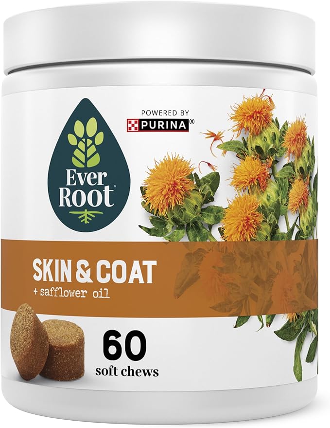 by Purina Skin and Coat Dog Supplements Soft Chews - 10.6 oz. Canister