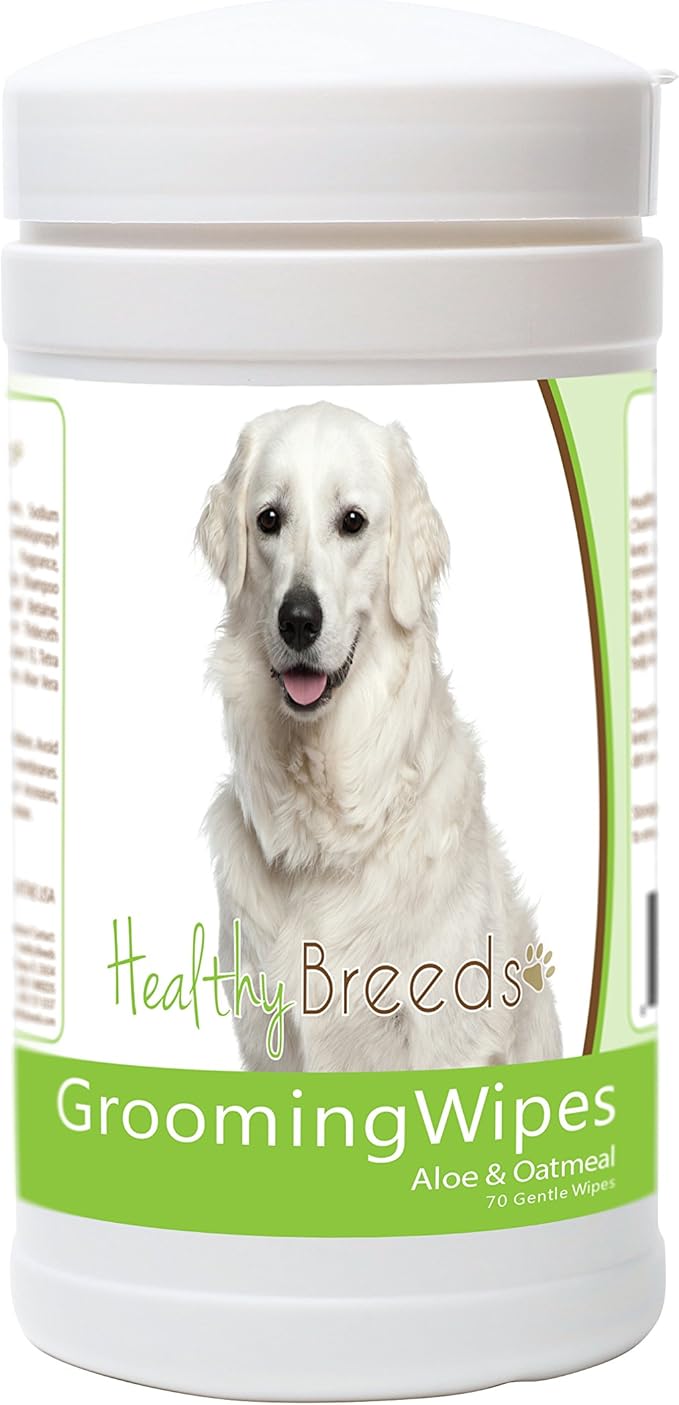 Healthy Breeds Kuvasz Grooming Wipes 70 Count