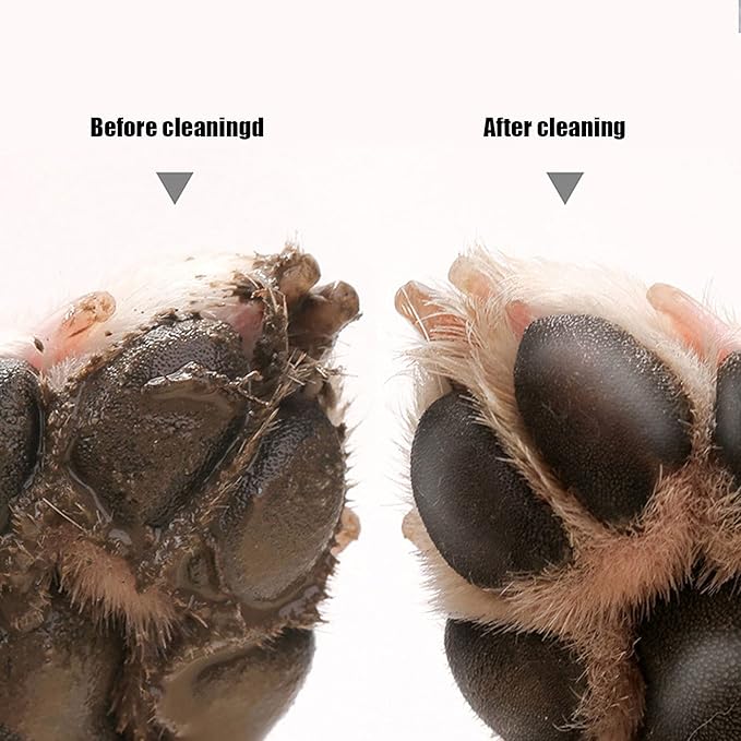 Zerodis Pet Cleaning Cup, Automatic Dog & Cat Foot Cleaner & Washer - Suitable for Puppy & Kitty Grooming