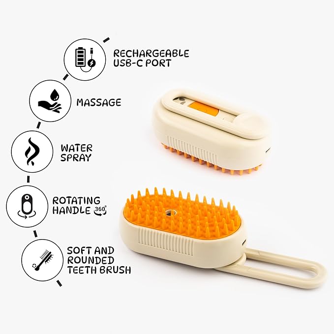 Pet Steam Brush