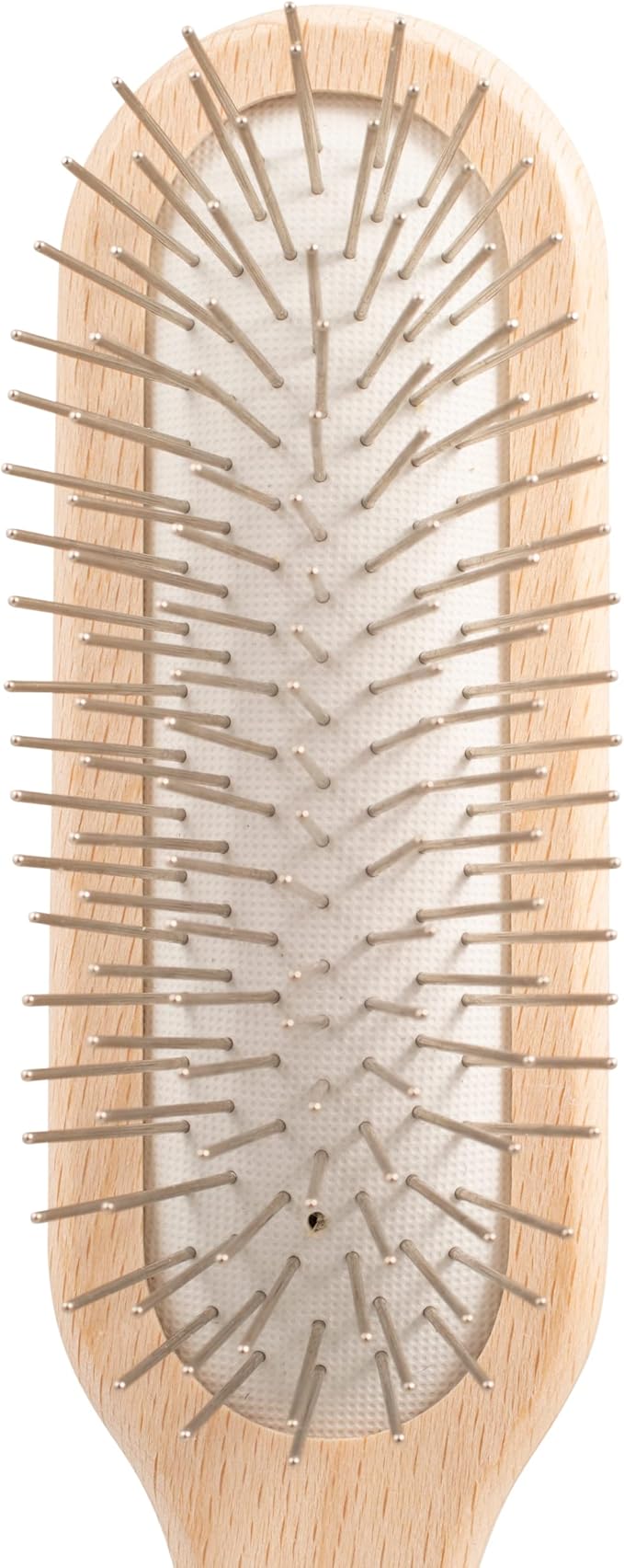 Chris Christensen 20 mm Oblong Pin Dog Brush, Original Series, Groom Like a Professional, Stainless Steel Pins, Lightweight Beech Wood Body, Ground and Polished Tips