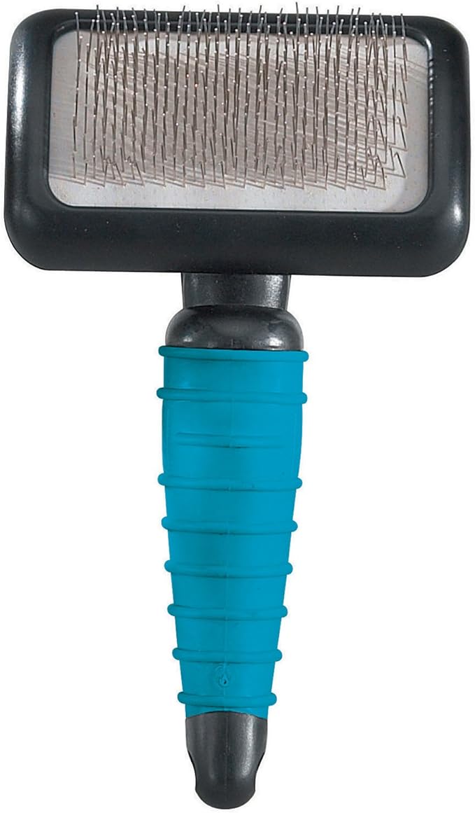Master Grooming Tools Ergonomic Slicker Brushes — Molded Brushes for Grooming Dogs - Medium, 4" x 2½" Set of 3