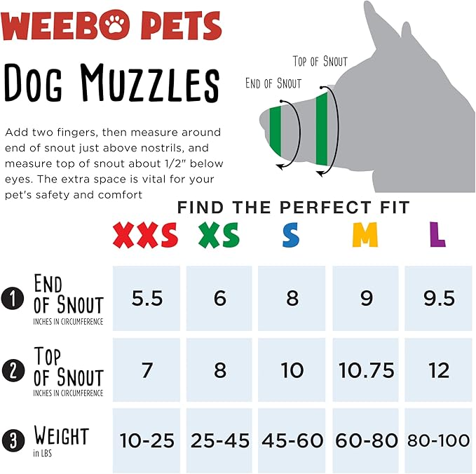 Dog Muzzle for Large Dogs 50lbs (L) Soft Mesh Nylon Quick Fit Dog Muzzle - Large Breed Dog Grooming Supplies - Large Dog Muzzle for Biting