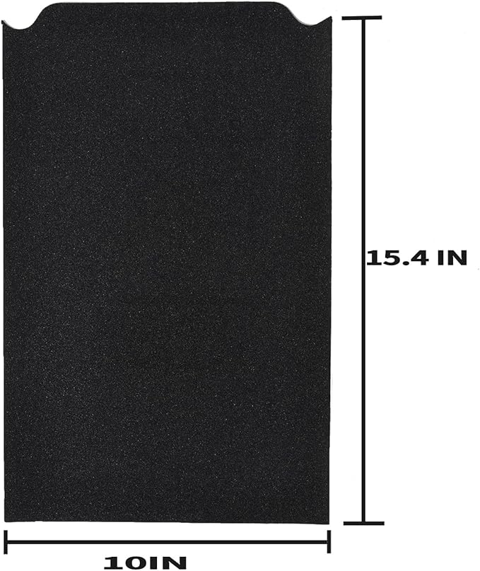 Self Adhesive Emery Paper, Dog Scratch Pad Replaceable Stickyback Sandpaper Nail Files for Pet Manicure & Pedicure- Trim 80Grit 15.4 * 10 inches 3pack