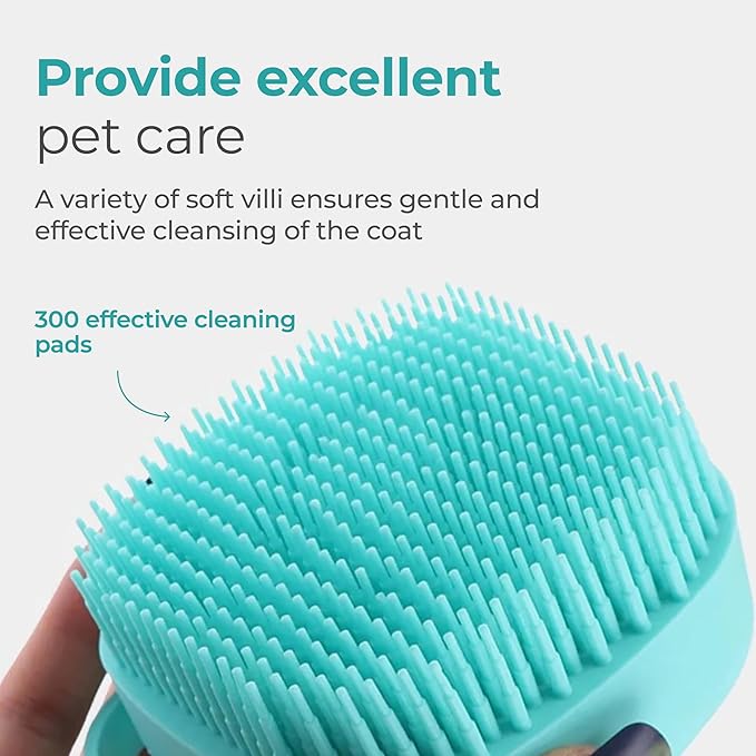 PawSpa Bath & Brush for Pets with Integrated Soap & Shampoo Dispensing