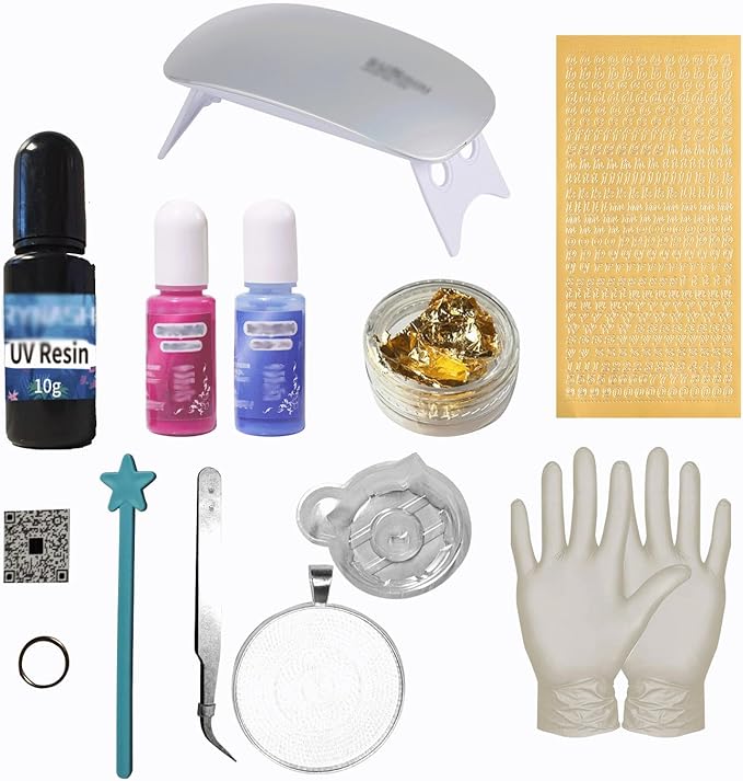 Pet Name Tags Personalized, ID Tags DIY kit for Dog&Cat, Customered Dog Tags with QR Code | Dynamic Profiles | Privacy Protected | Souvenir | with Rings (Big Round)