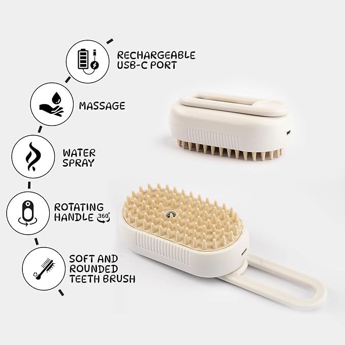 Pet Steam Brush