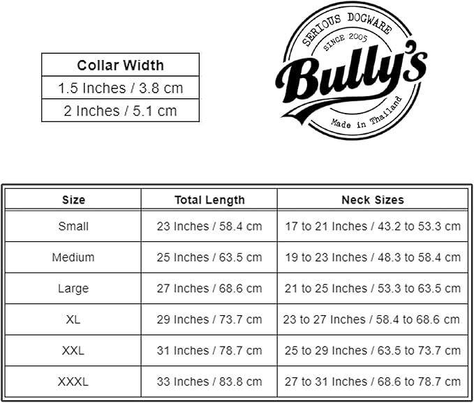 Pit Bull Collar, Dog Collar for Large Dogs, Heavy Duty Nylon, Stainless Steel Hardware (Large, Black with Red Trim)