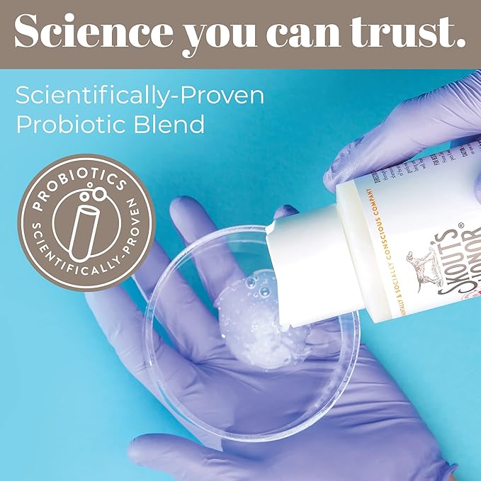 SKOUT'S HONOR Pet Deodorizer Spray- Hydrating Daily-Use with Avocado Oil & Omega-3s, Paraben & Sulfate-Free, 97% Natural, 8oz, Dog of The Woods