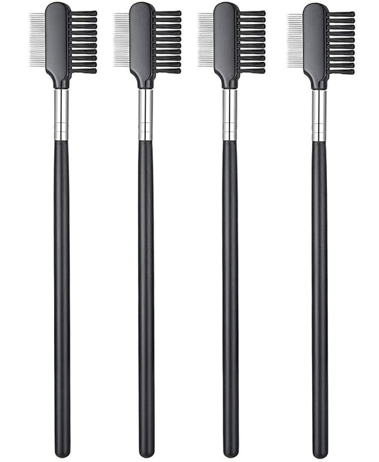 Tear Stain Remover Combs,4 pcs 2 In 1 Double-Side Pet Grooming Comb for Removing Tear Marks,Crust and Mucus from your Small Pet Dogs and Cats