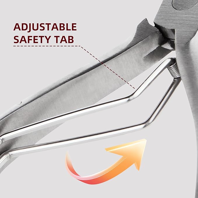 Professional Pet Nail Clippers with Safety Guard Nail File 2-in-1 Wide Open Grooming Tool for Dogs & Cats, Sharp Stainless Steel Trimmer for Small/Medium Pets, Ergonomic Handle for Precise Clipping