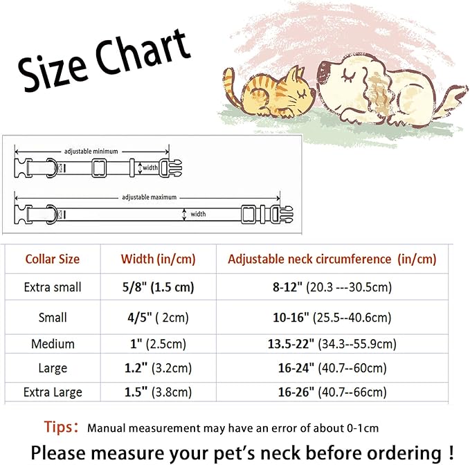 Christmas Dog Collars for Medium Dog,Blue Santa Claus Dog Collar with Safety Metal Buckle Adjustable Puppy Collars for Small Large Dog,Boy&Girl&Male&Female Dog Gift,M-13.5"-22"