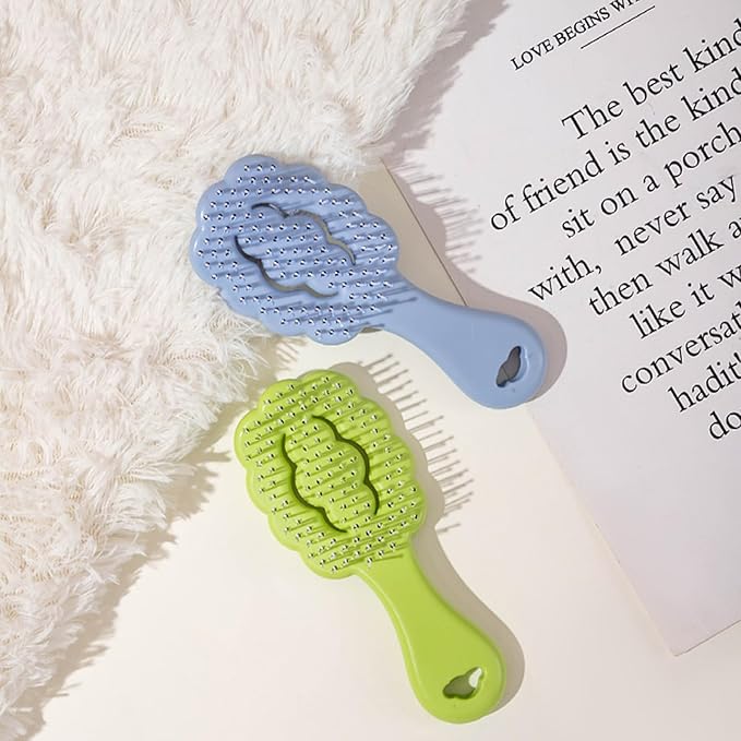Cloud Shape Small Dog Grooming Brush and Folding Small Dog Grooming Brush