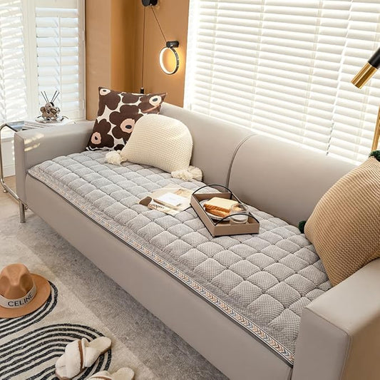 Dog Couch Cover Protector, Couch Cover for Dogs Washable, Pet Couch Covers for Sofa, Non Slip Dog Bed Sofa Cover (Gray, 27.6" x 59.1")