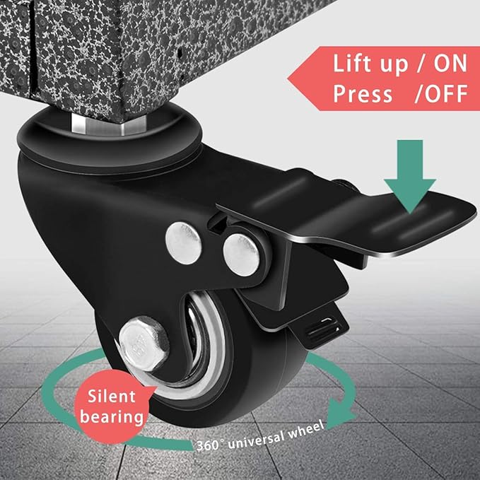 SMONTER Heavy Duty Dog Cage for Large Dog Strong Metal Kennel and Crate Pet Playpen with Three Doors, Four Wheels,38 Inch,Y Shape,Silver … … …