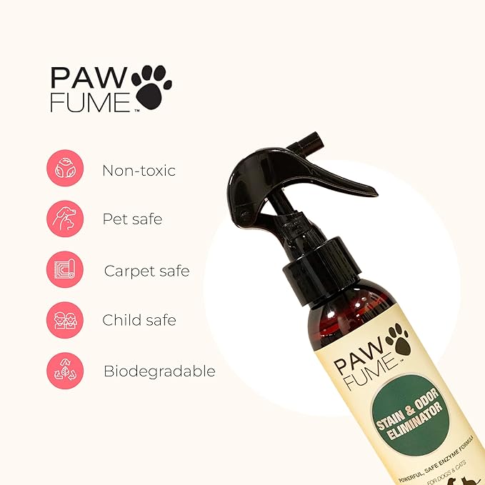 PAWFUME Premium Dog Spray (Lavender) + Stain & Odor Eliminator