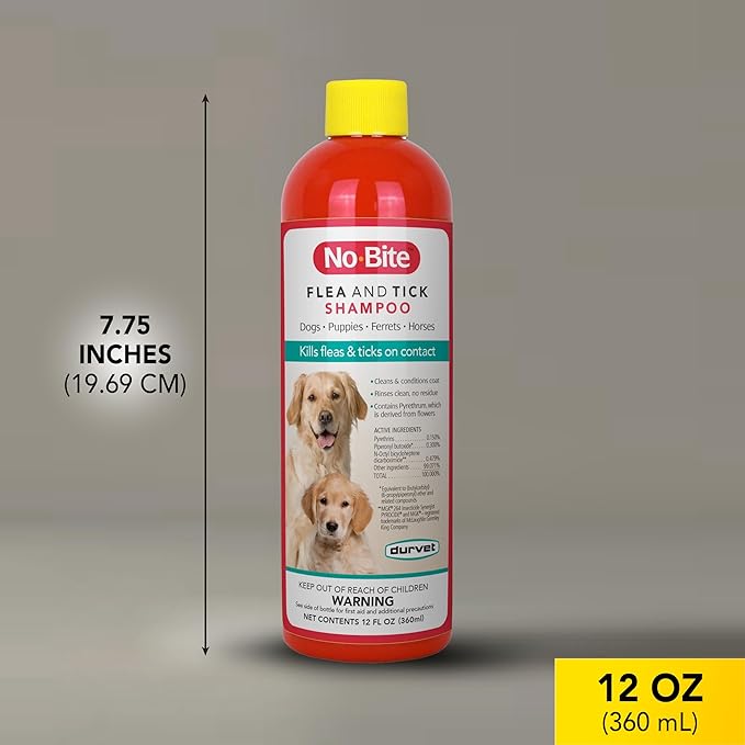 Durvet No-Bite Shampoo, 12-Ounce