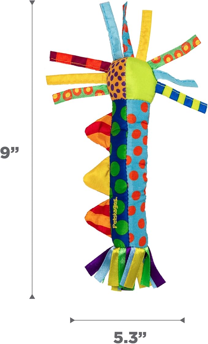 Petstages Cool Teething Stick for Dogs - Soothing Chew Toy for Teething Puppies - Freezable for Added Relief - Durable & Safe Dental Aid, Multicolor, One-Size