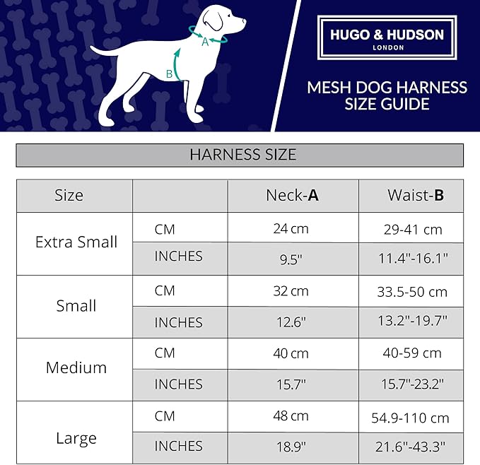 HUGO & HUDSON Dog Harness No-Pull Pet Harness Adjustable Quick Dry Mesh Padded Vest, Pink, XS