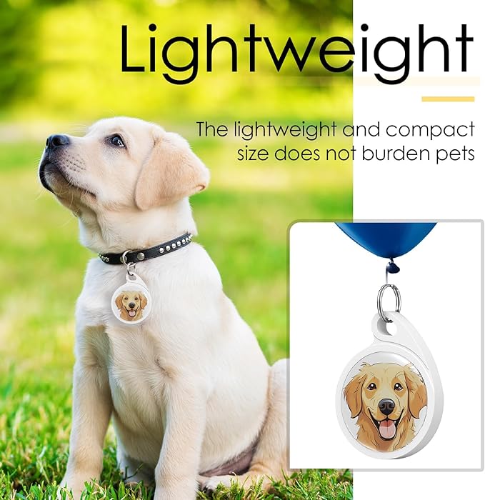 QR Code Dog Tag, Dog Tags Personalized Silent Pet ID Tag Customizable Free Pet Online Profile, Yorkshire