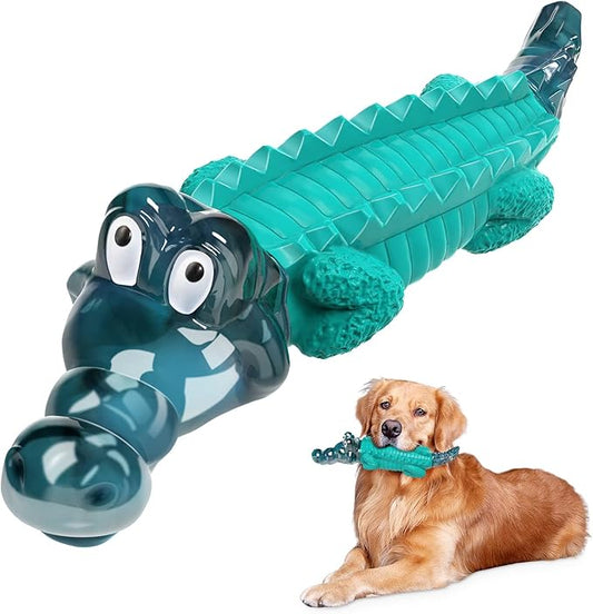Dog Toys for Aggresive Chewers:Dog Toys for Large Dogs - Tough Dog Chew Toys - Indestructible Dog Toys for All Breed Sizes to Keep Them Busy