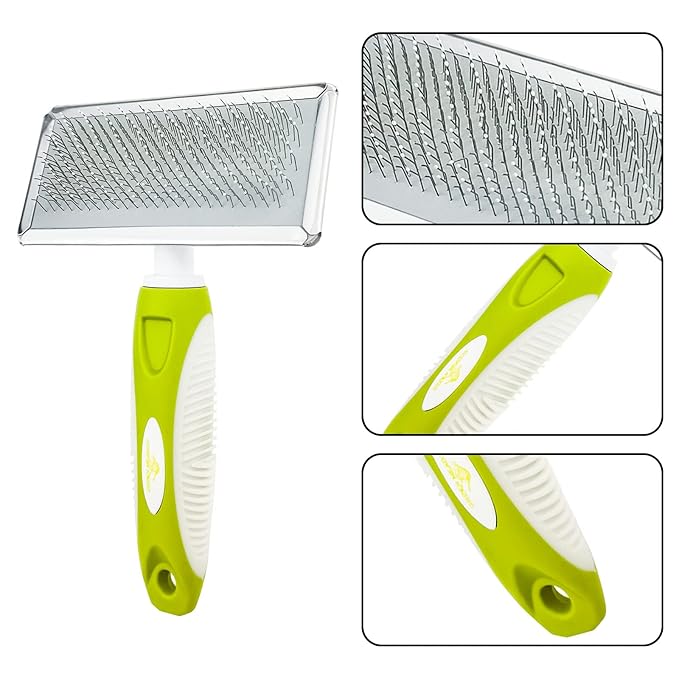 Combs for Animals, Dog Grooming Combs, Remove Tangles and Dead Undercoat, Universal Combs for Small Medium Large Pet Thick Hair, Knots Curly Mat Undercoat Remover