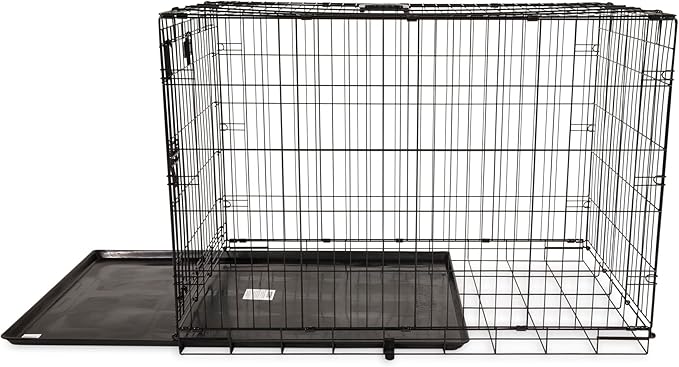 Precision Pet Products One Door Provalue Wire Dog Crate, 42 Inch, For Pets 70-90 lbs, With 5-Point Locking System