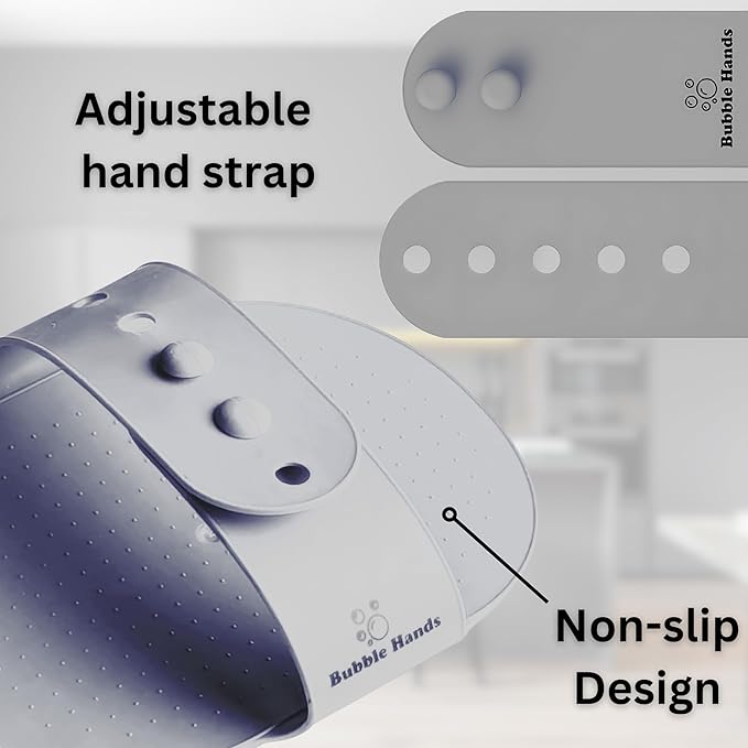 Dog Bath Brush - Silicone Grooming and Shedding Brush for Dogs & Cats, Puppy Essentials Dog Shampoo Brush, Pet Hair Removal Tool for Deep Clean & Massage