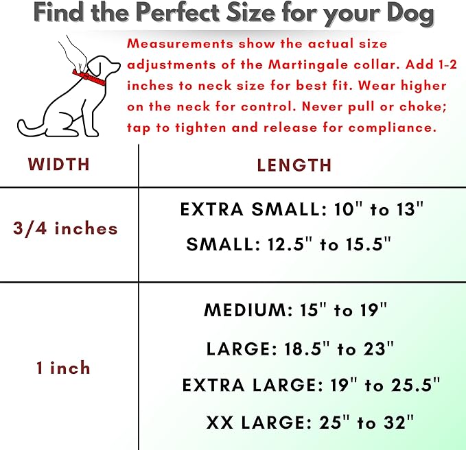 Martingale Collar for Dogs, Biothane, Stainless Steel Hardware, No Pull, Made in The USA, Professional Grade, XS, Brown